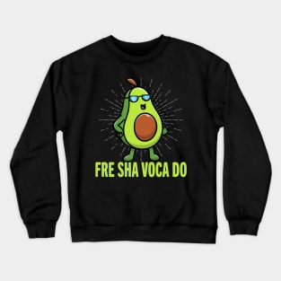 Singing Avocado Crewneck Sweatshirt